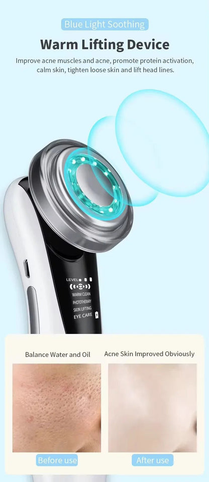 EMS Facial Massager Multifunction Skin Care Tools Face Beauty Device