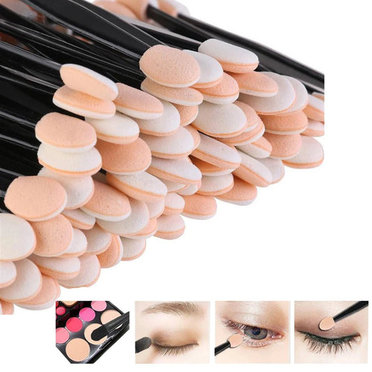 Make up Eye Shadow Brushes Beauty Makeup Tool Reusable Dual Sided Sponge