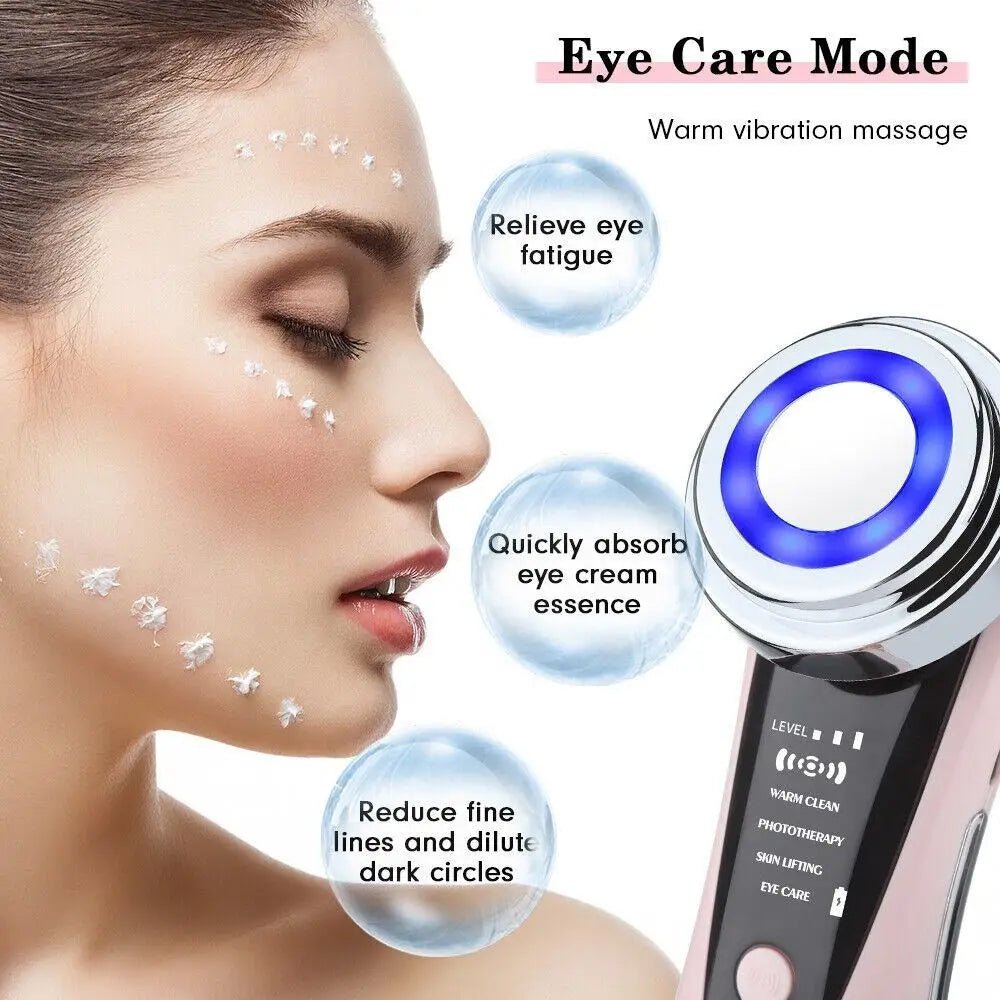 EMS Facial Massager Multifunction Skin Care Tools Face Beauty Device