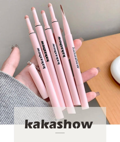 Double-end Lying Silkworm Eyeliner Pencil Diamond Glitter Matte Highligher