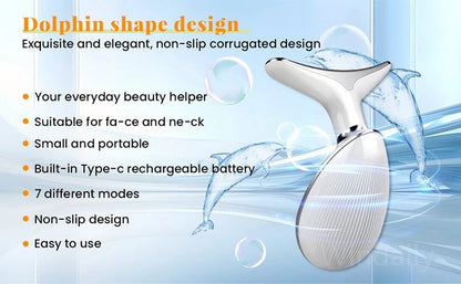 Face Lift 7 Colors Neck Beauty Neck Device Slim Massager Facial Lifting