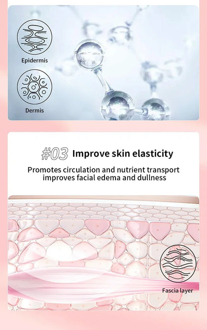 NEW Micro Current Beauty Device Mini Portable Face Lifting Roller