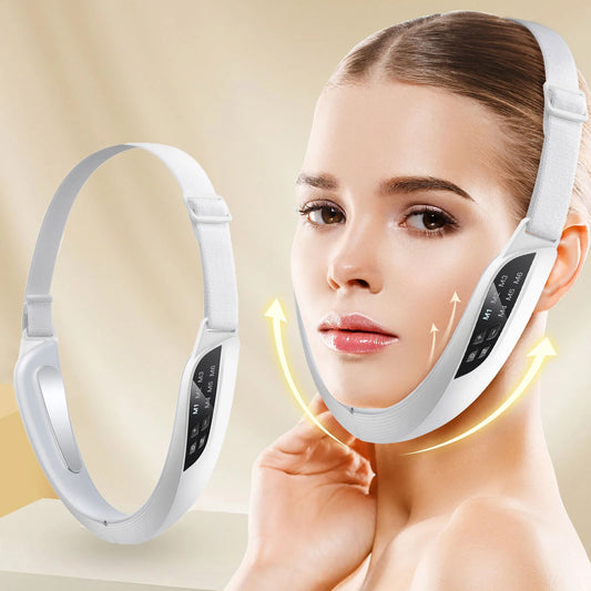 Electric V Face Lifting Beauty Device 6 Modes 8 Levels EMS Skin Care