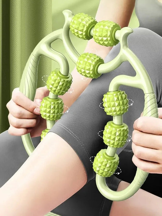 Circular Leg Massager - 12-Round Slimming & Muscle Relaxation Equipment