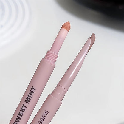 Double-end Lying Silkworm Eyeliner Pencil Diamond Glitter Matte Highligher