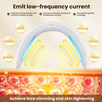 Electric V Face Lifting Beauty Device 6 Modes 8 Levels EMS Skin Care