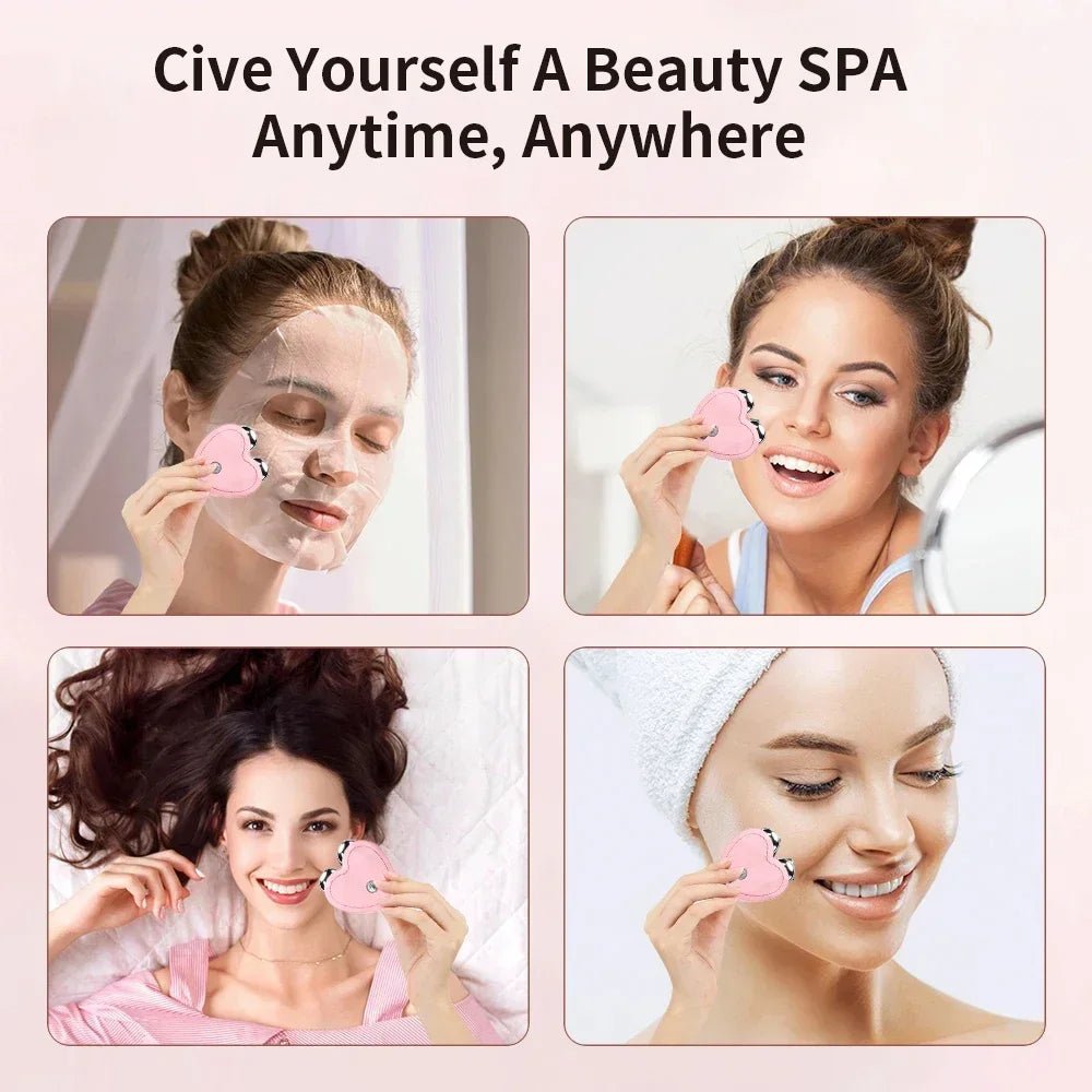 NEW Micro Current Beauty Device Mini Portable Face Lifting Roller