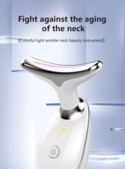 Face Lift 7 Colors Neck Beauty Neck Device Slim Massager Facial Lifting