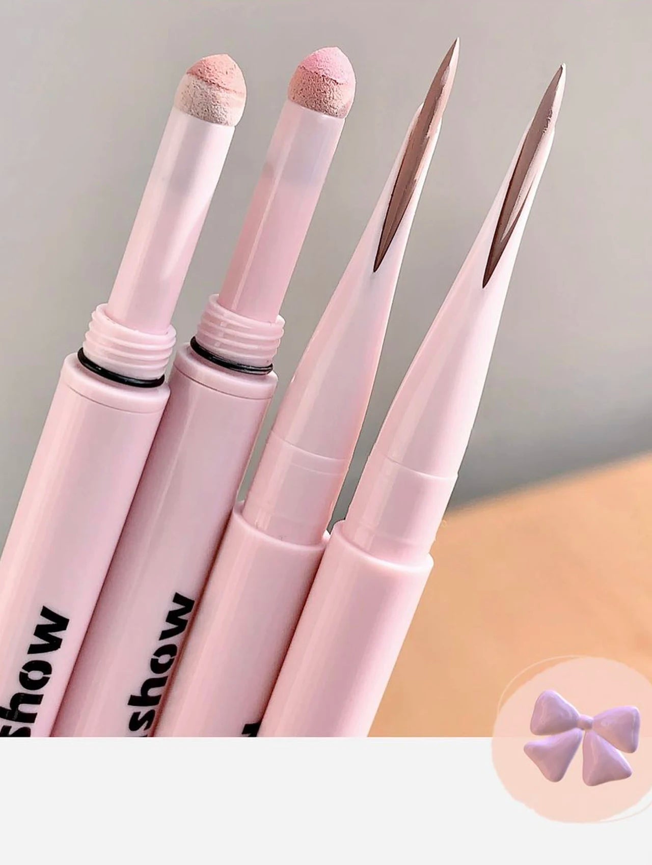 Double-end Lying Silkworm Eyeliner Pencil Diamond Glitter Matte Highligher