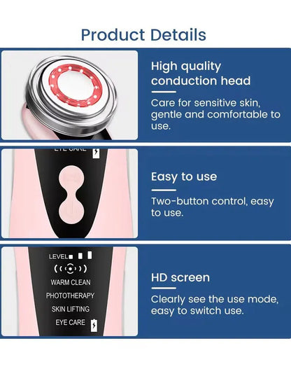 EMS Facial Massager Multifunction Skin Care Tools Face Beauty Device