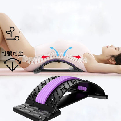 Back Stretcher for Back Pain Relief, Multi-Level Back Cracker Board