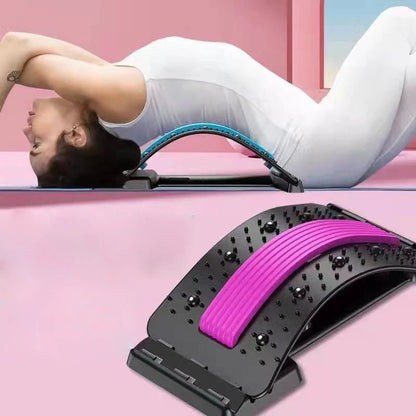 Back Stretcher for Back Pain Relief, Multi-Level Back Cracker Board