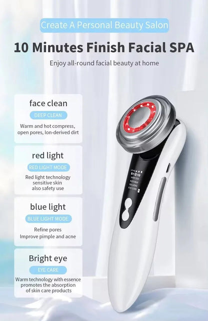 EMS Facial Massager Multifunction Skin Care Tools Face Beauty Device