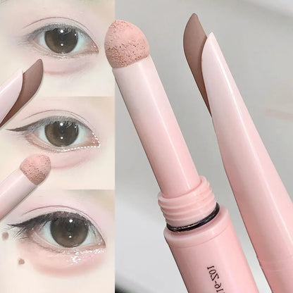 Double-end Lying Silkworm Eyeliner Pencil Diamond Glitter Matte Highligher