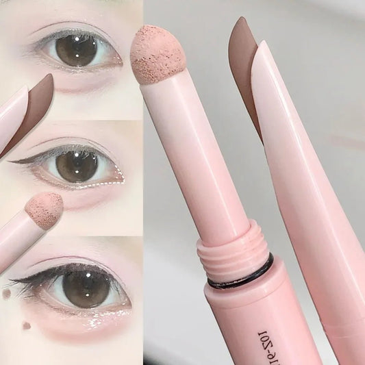 Double-end Lying Silkworm Eyeliner Pencil Diamond Glitter Matte Highligher