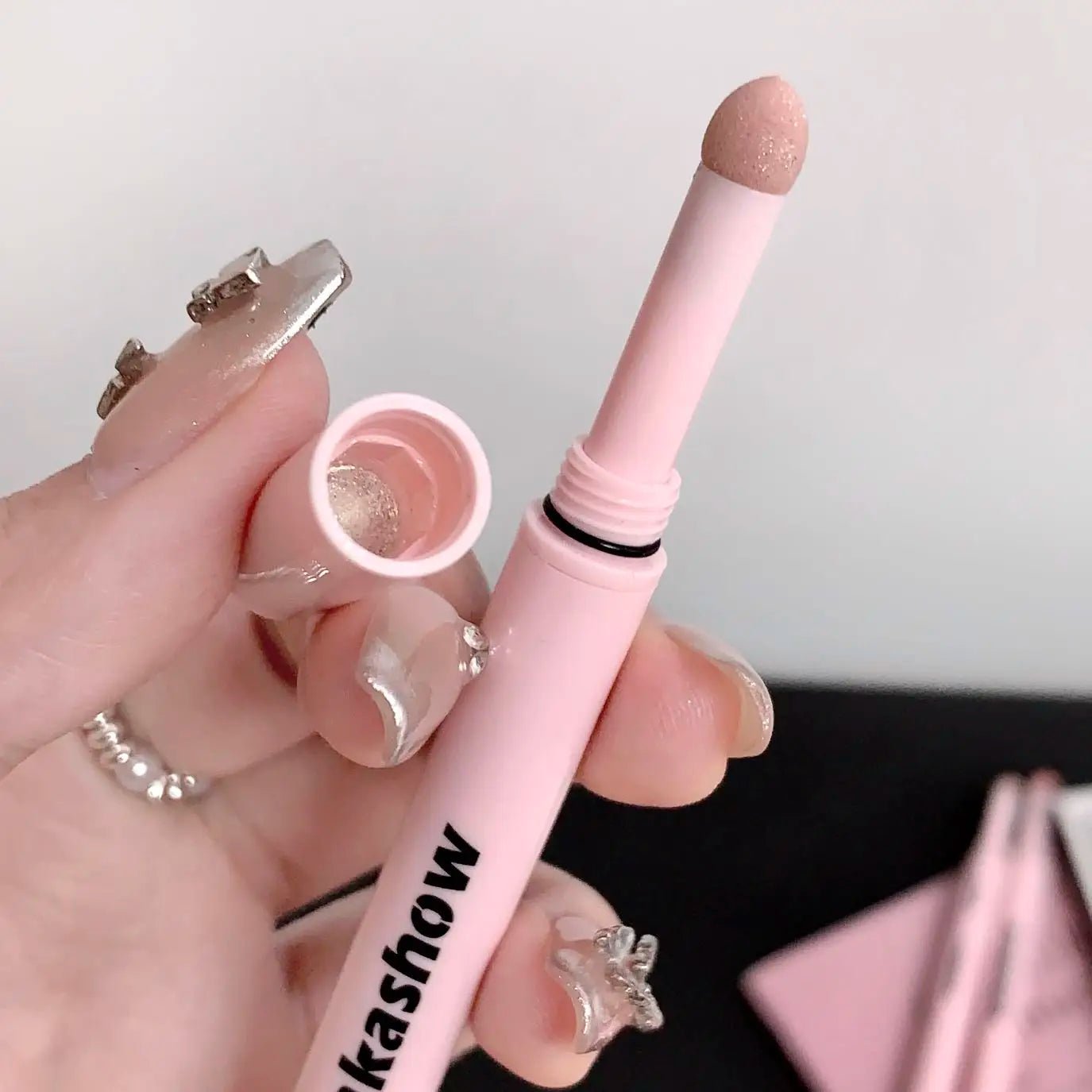 Double-end Lying Silkworm Eyeliner Pencil Diamond Glitter Matte Highligher