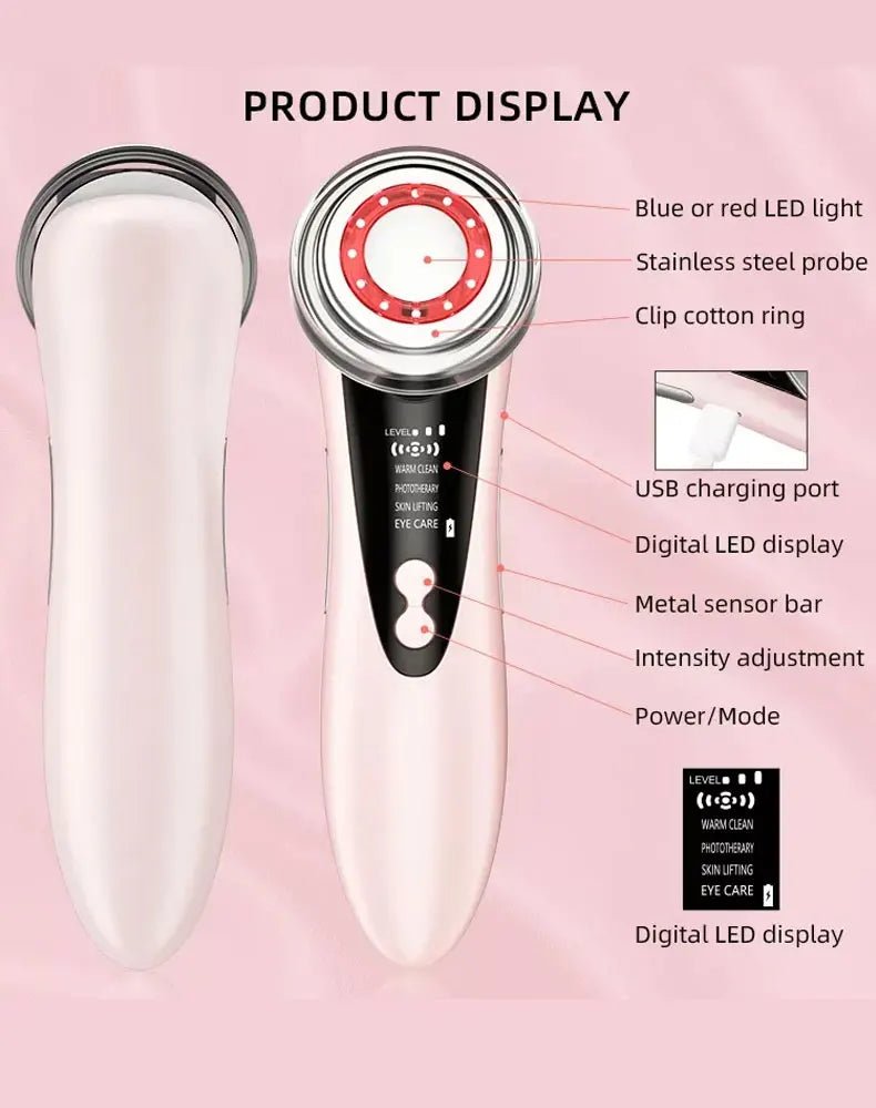 EMS Facial Massager Multifunction Skin Care Tools Face Beauty Device
