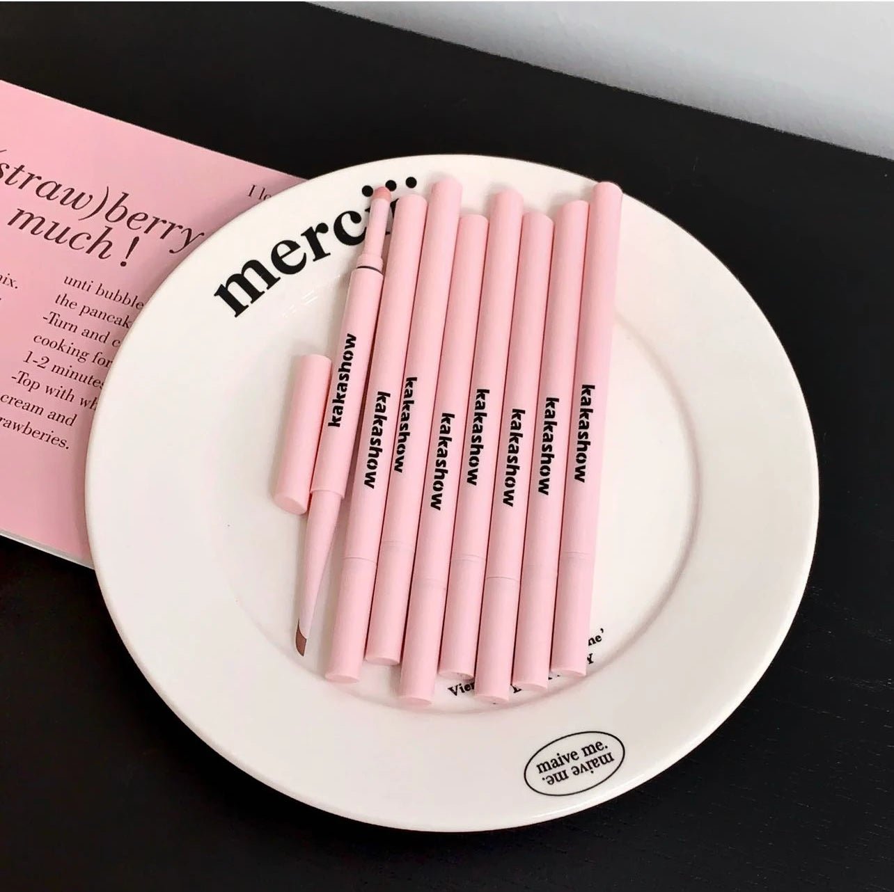 Double-end Lying Silkworm Eyeliner Pencil Diamond Glitter Matte Highligher