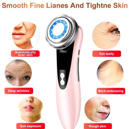 EMS Facial Massager Multifunction Skin Care Tools Face Beauty Device