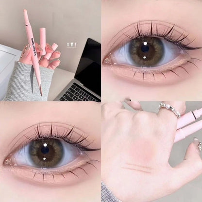 Double-end Lying Silkworm Eyeliner Pencil Diamond Glitter Matte Highligher