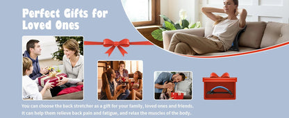 Back Stretcher for Back Pain Relief, Multi-Level Back Cracker Board