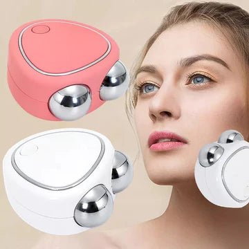 NEW Micro Current Beauty Device Mini Portable Face Lifting Roller